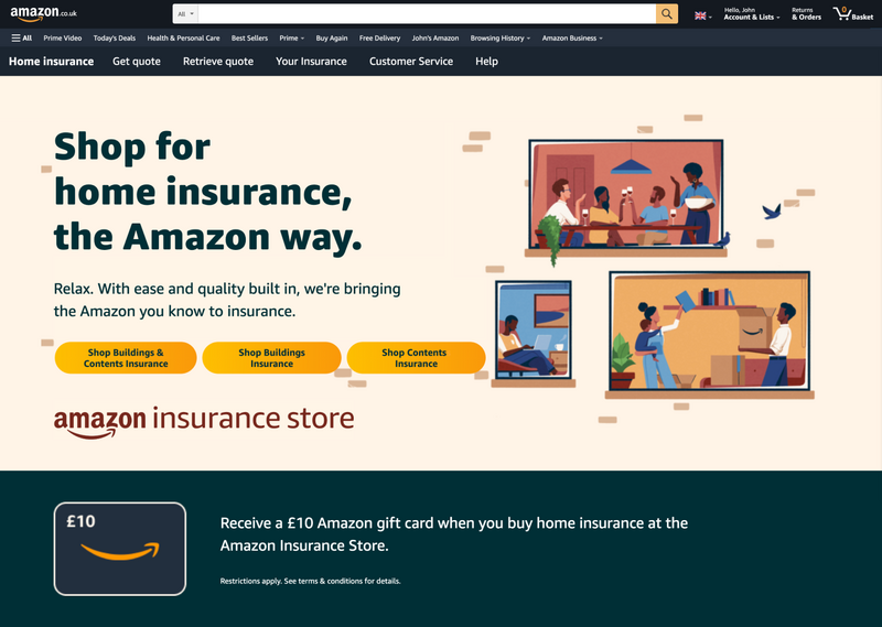 Can Amazon disrupt the insurance comparison market?