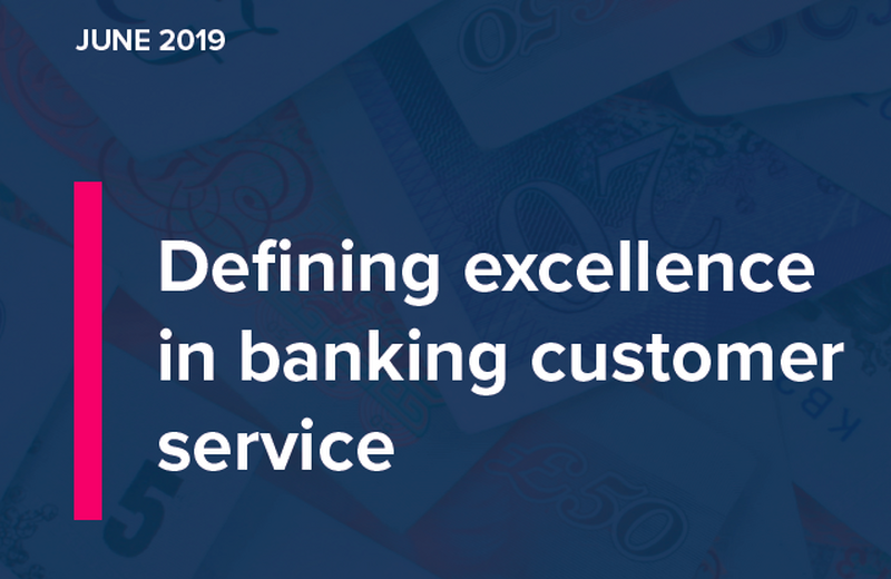 Defining excellence in banking customer service